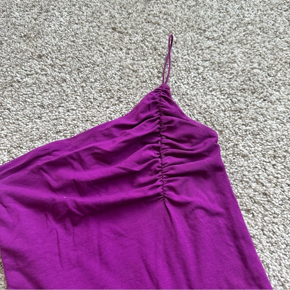 Wilfred One Strap Body Suit Magenta - Picture 4 of 5